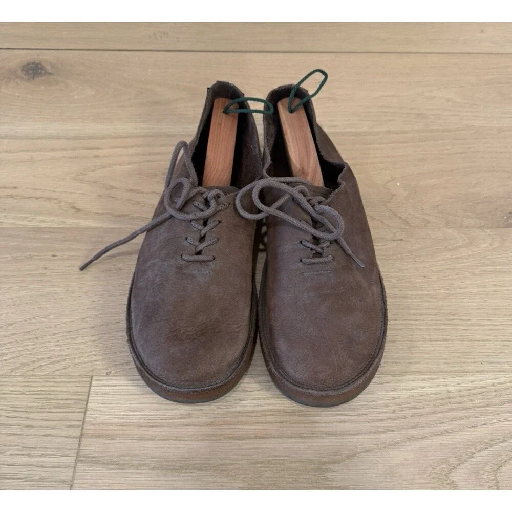 Rainbow Comfort Classic Shoes Mens 11 11.5 Leather Lace Up Flats Casual